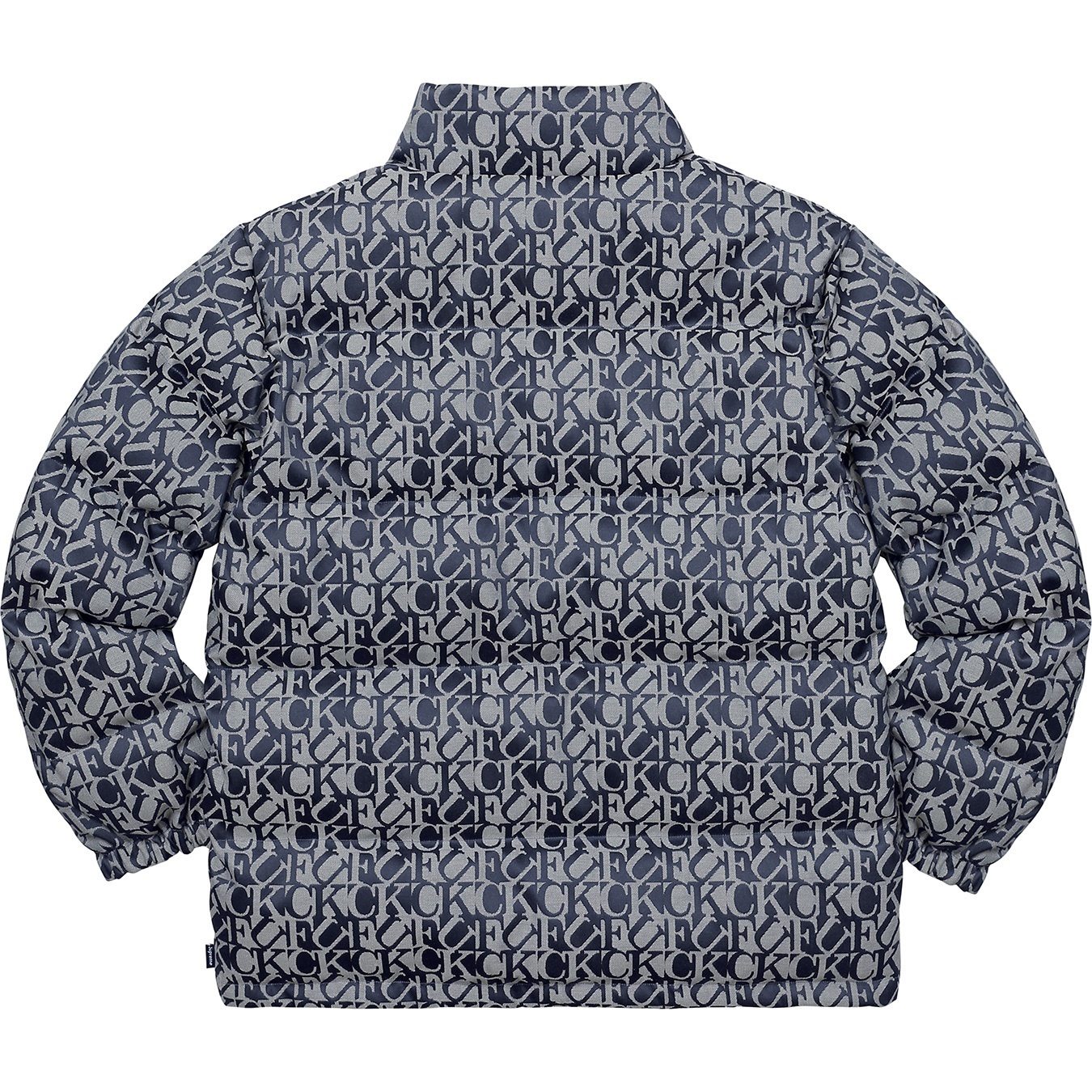 Fuck Jacquard Puffy Jacket view 24